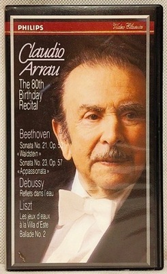 Claudio Arrau. Kaseta VHS