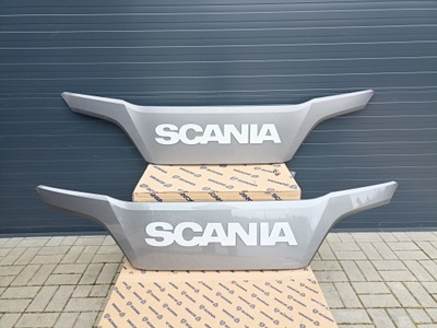 Решітка радіатора надпис scania r s next gen 2542870 2752417 фото №1