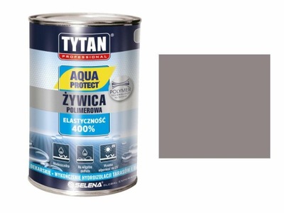 Aqua Protect ŻYWICA POLIMEROWA TYTAN 1kg SZARA