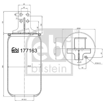 WITHOUT PISTON FEBI BILSTEIN 177163 MIESZEK, ACONDICIONAMIENTO  