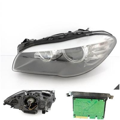 BMW 5 F10 F11 VFL 10-13 ФАРА ZWYKŁA ПРОТИВОТУМАНКА LED (СВЕТОДИОД ) + H7 ЛЕВАЯ ПЕРЕД EU +КАСЕТА