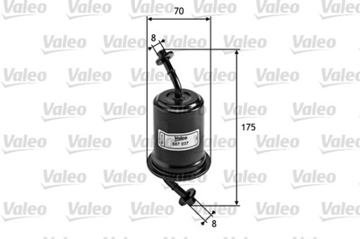 FITLR COMBUSTIBLES - GASOLINA MAZDA 626 1.8 GASOLINA 10/1999  