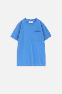 T-shirt chłopięcy niebieski 134 Coccodrillo