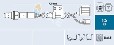 FAE 75088 SONDA LAMBDA  