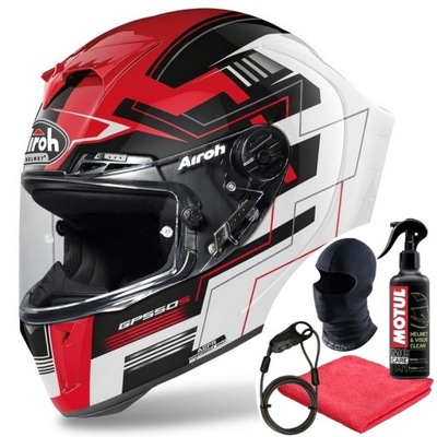 Kask Airoh GP550 S Challenge Red Gloss XS