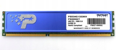 Pamięć Corsair DDR3 4GB 1333MHz