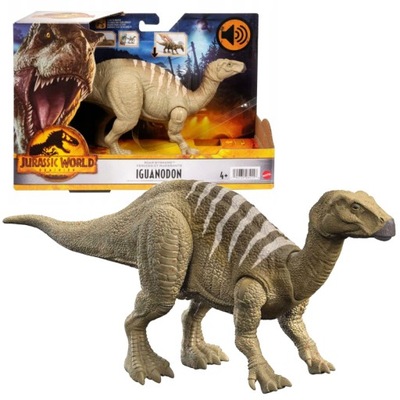 JURASSIC WORLD DZIKI RYK IGUANODON DINOZAUR 4+