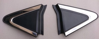 Eclipse cross заглушка трикутник крила хром задня фото №1