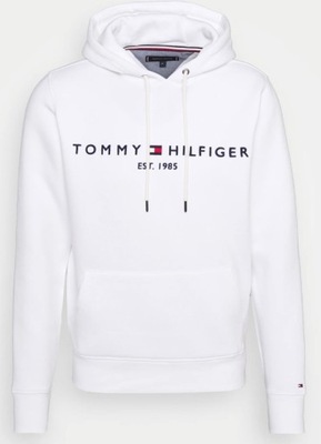 Bluza męska TOMMY HILFIGER 44 XXL logo biała