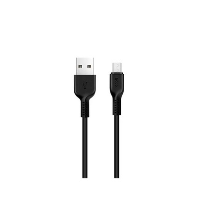 HOCO kabel USB A do Micro USB 2,4A X20 3 m czarny