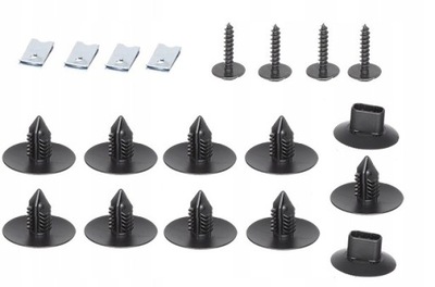 Клипсы подкрылок renault clio laguna ii iii modus megane scenic iii 3 thalia фото №1