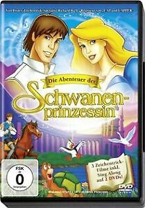 Die Abenteuer der Schwanenprinzessin (3 filmy DVD)