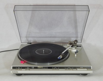 Gramofon Technics SL-BD3 Po przeglądzie. Srebrny