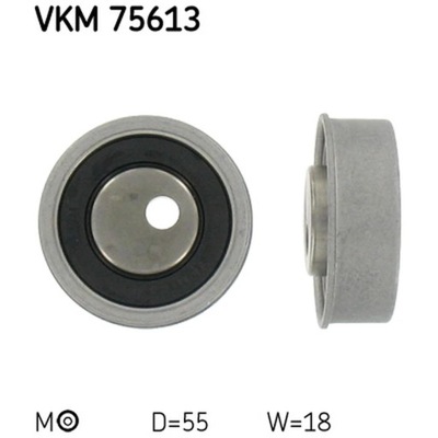 ROLLO NAPINACZA, CORREA DISTRIBUCIÓN SKF VKM 75613  