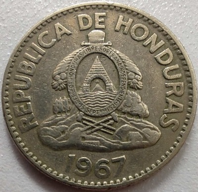 0828C - Honduras 50 centavo, 1967