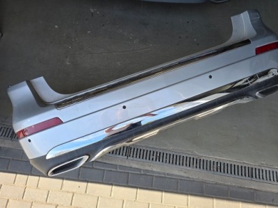 Бампер задний задний mercedes gl gls x166 775 молдинг хром накладка фото №1