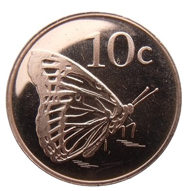 TOKELAU 10 CENTS 2017 MOTYL MENNICZA