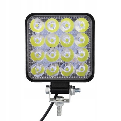 LUZ DE AUTOMÓVIL DIODO LUMINOSO LED 4 RZEDY KOPULA 48  