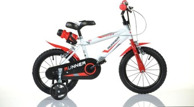 ROWER ROWEREK DZIECIĘCY DLA DZIECI SCH BIKES RUNNER KOŁO 12" CZERWONY