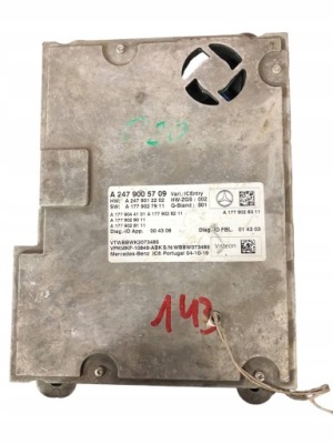 Mercedes w177 модуль бортовой компьютер двигателя 2479005709 фото №1
