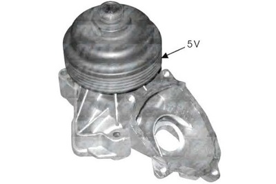 Dolz b223 насос wody, охлаждение двигателя фото №1