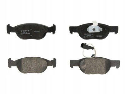 Alfa romeo 145 155 тормозные колодки тормозные перед delphi lp1585 фото №1