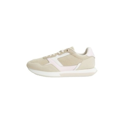 TOMMY HILFIGER BUTY DAMSKIE MESH RUNNER BEŻOWE r39