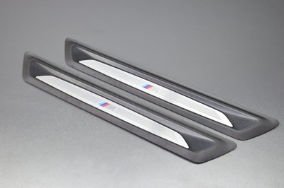 Накладки молдинг декоративная порог bmw f20 f30 f31 f36 фото №1