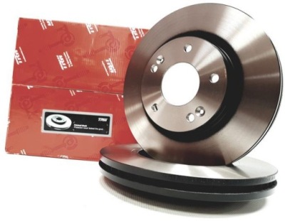 Trw тормозные диски тормозные перед hyundai trajet 276mm фото №1