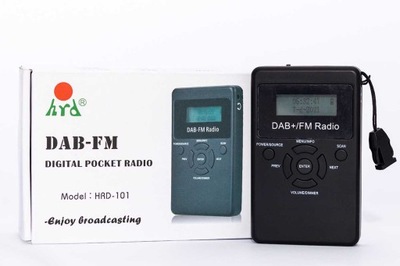 HRD-101 Odbiornik FM i DAB