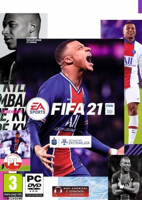 FIFA 21 PL - na płycie DVD - komputer PC Windows - w pudełku - nowa w folii