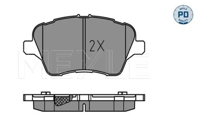 КОЛОДКИ HAM. FORD P. B-MAX/FIESTA/TRANSIT 0252513417/PD