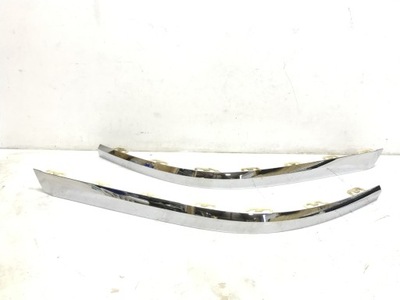 Bentley bentayga молдинг хром бампера задняя левая фото №1