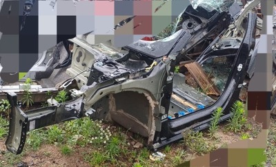 Лонжерон подкрылок блок двигателя порог левый opel astra l vi 6 фото №1