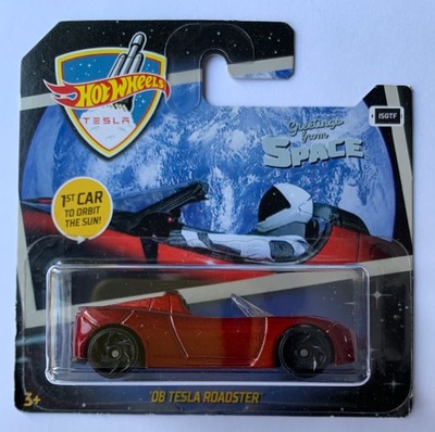 Hot Wheels '08 Tesla Roadster - 2019