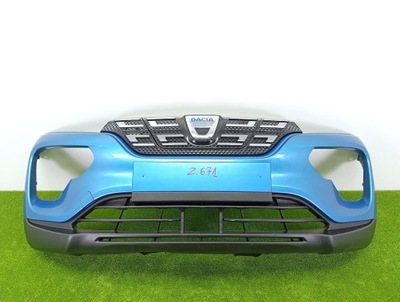 Dacia spring бампер перед передний решётка радиатора решётка радиатора хороший фото №1