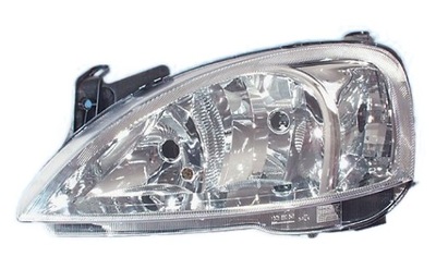 REFLEKTOR LAMPA CORSA C 02-04 EL.H7+H7 LEWY