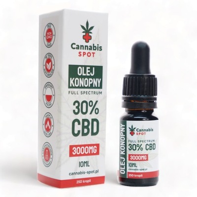 Olejek CBD 30% 3000 mg Full Spectrum Cannabis Spot
