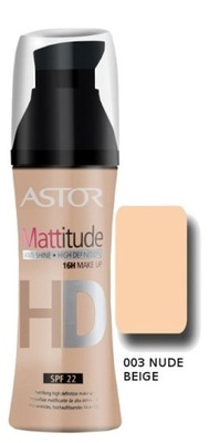 Astor Mattitude HD Podkład Matujący Nude Beige 003