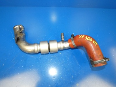 Jaguar xf x250 3.0 d труба повітря інтеркулер фото №1