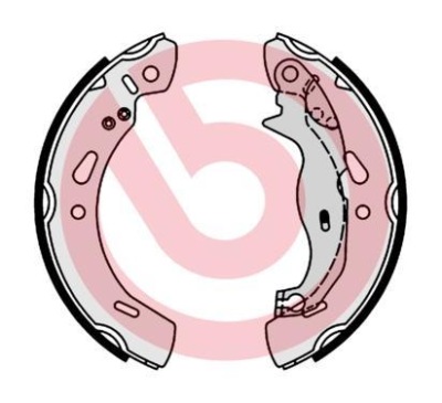 Brembo гальмівні колодки гальмівні ford fiesta vi фото №1