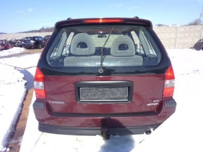 Mitsubishi space wagon 99- бампер задний задняя фото №1