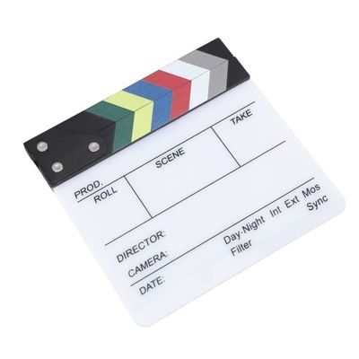 Film Clap Board Director Filmowanie Clapper Board