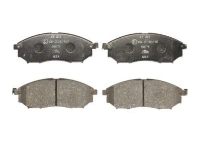 Тормозные колодки тормозные перед ate 13.0460-5778.2 фото №1