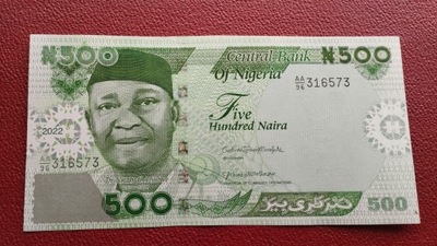 500 NAIRA NIGERIA 2022 st.2