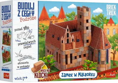 BRICK TRICK Buduj z cegły ZAMEK W MALBORKU XL