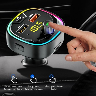 AUTO BLUETOOTH 5.0 TRANSMISOR FM 20W PD TYPE-  