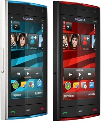 NOKIA X6-00 16GB 2 KOLORY