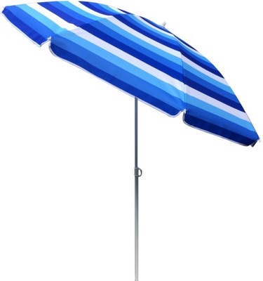 Parasol plażowy Ogrodowy 160 cm niebieski Biwak