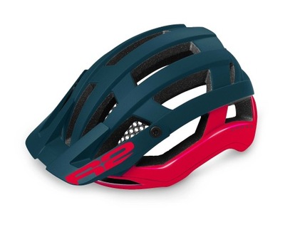 kask R2 Cross - ATH32C/Matte Petrol/Gloss Red